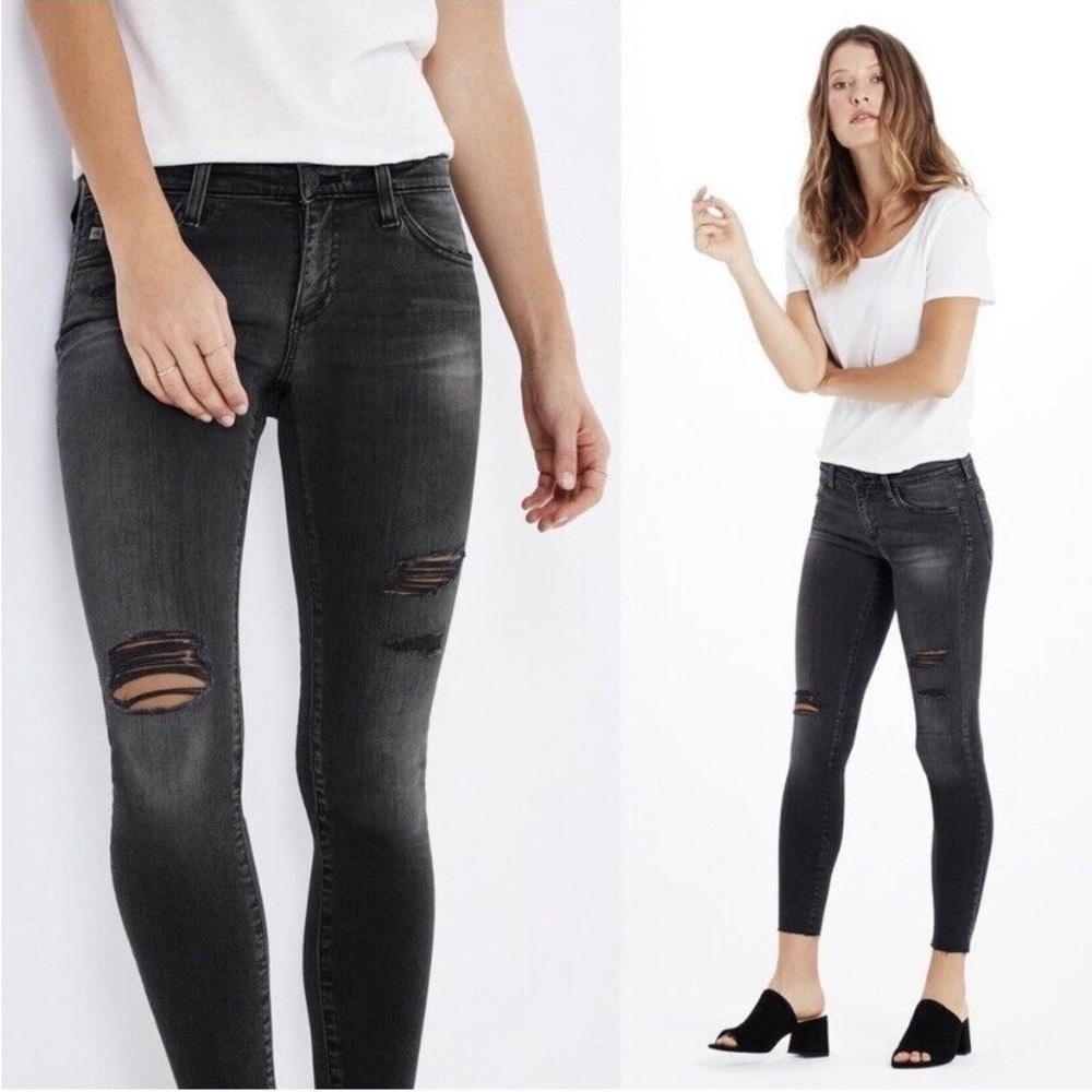 AG athe Middi Ankle Mid-Rise Legging Size 27R